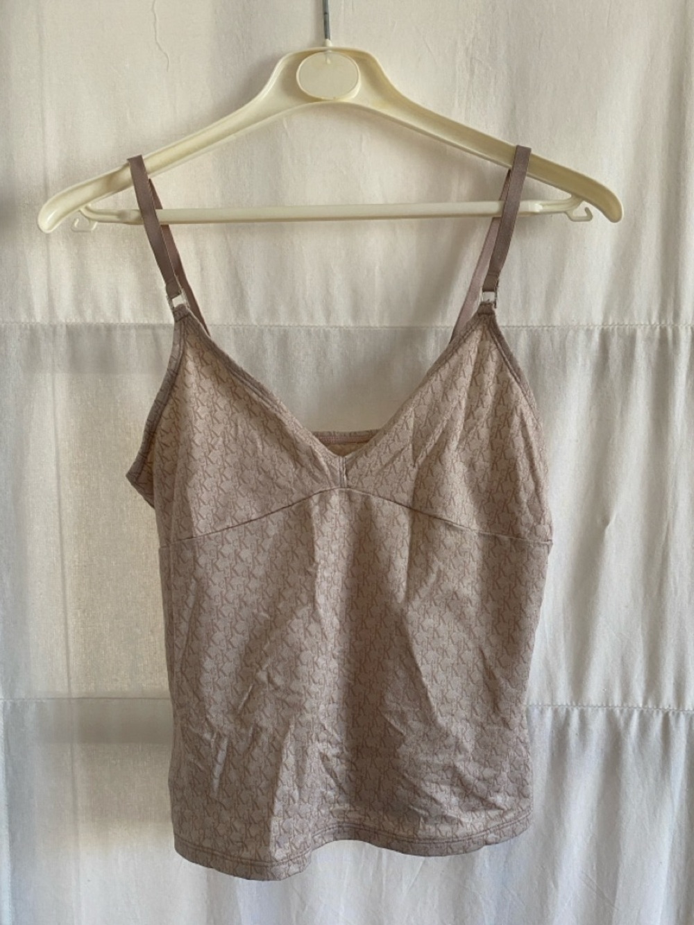 Calvin Klein Taupe Cami with Adjustable Strap